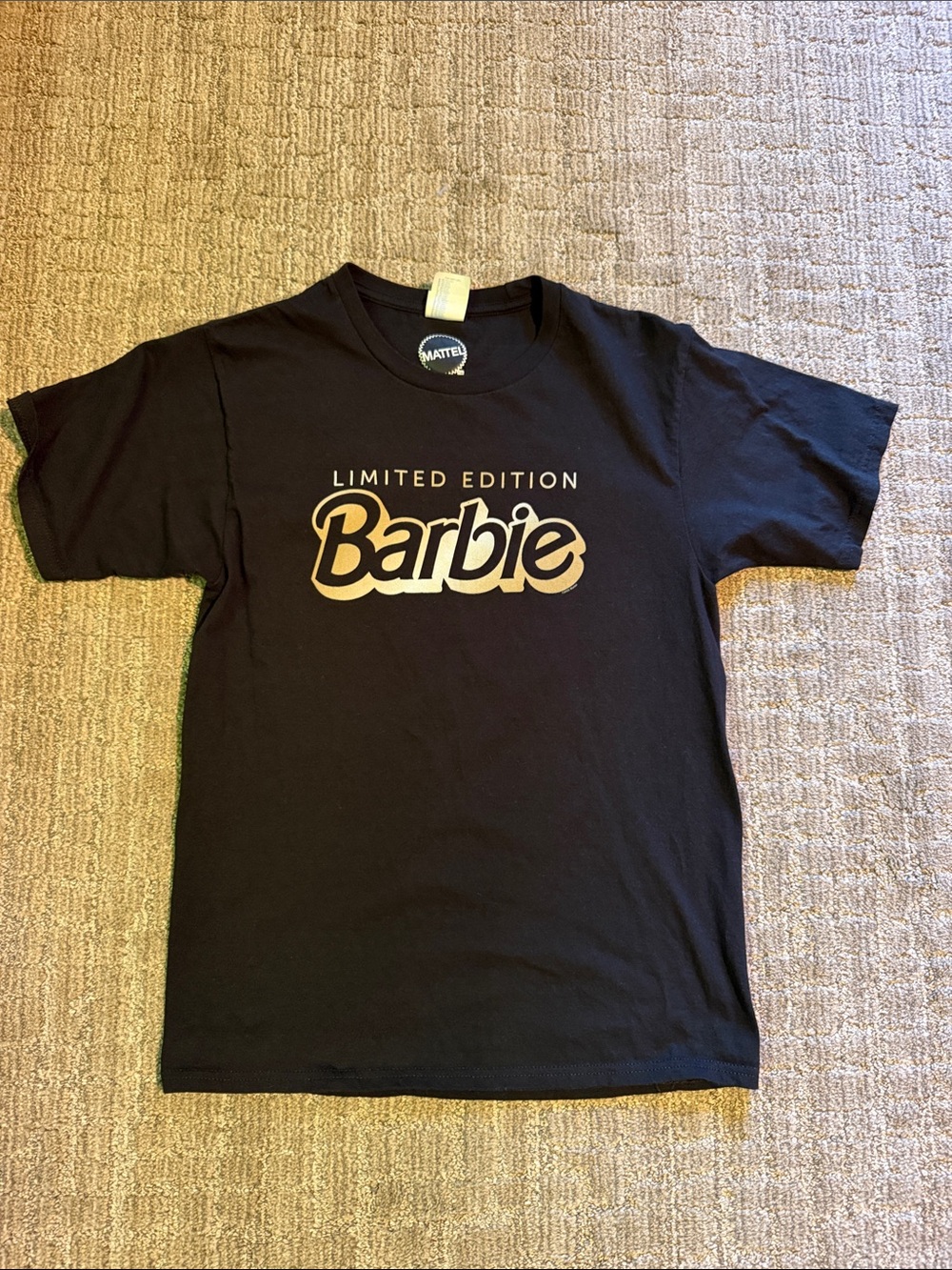 Mattel Barbie Limited Edition Black Graphic Tee - Kids